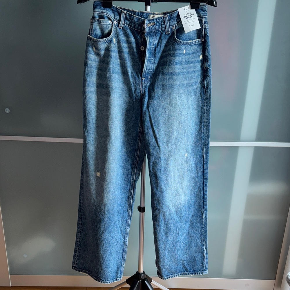 Madewell Curvy Low-Slung Baggy jeans